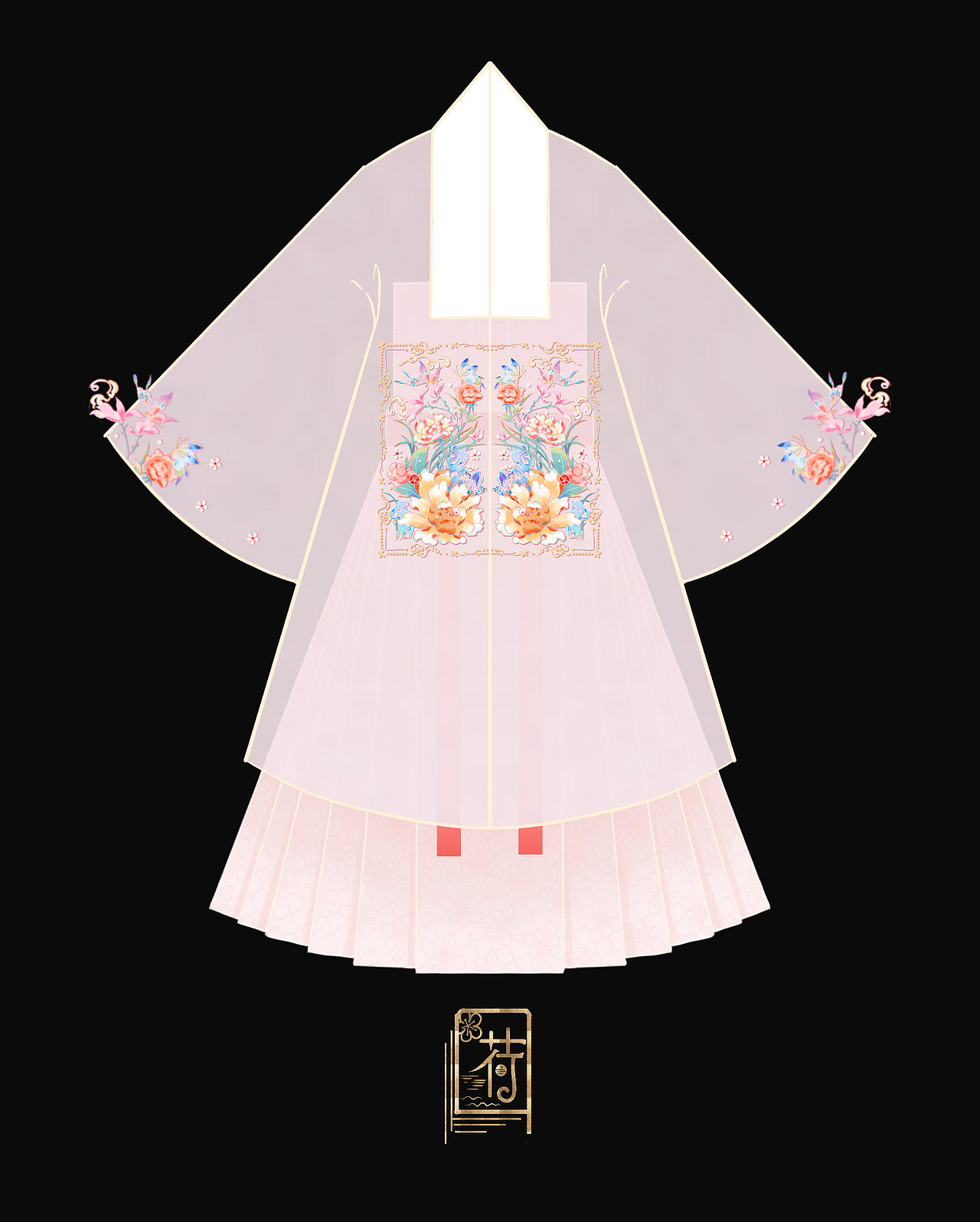 春.繁花（圖ZMjk0MjE1OTgw） - 創(chuàng)作習作 - 站酷設計師荷歌原創(chuàng)素材 - 站酷ZCOOL