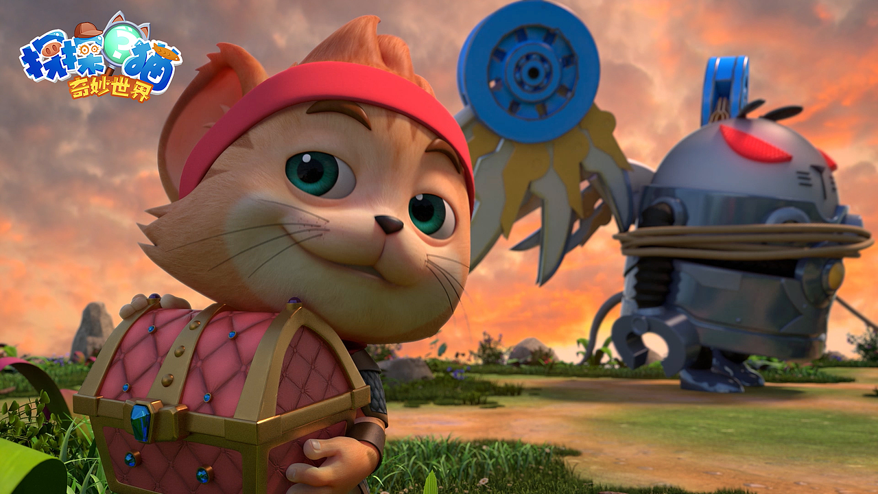 探探猫奇妙世界之旅探探猫大变身超级英雄猫登场了