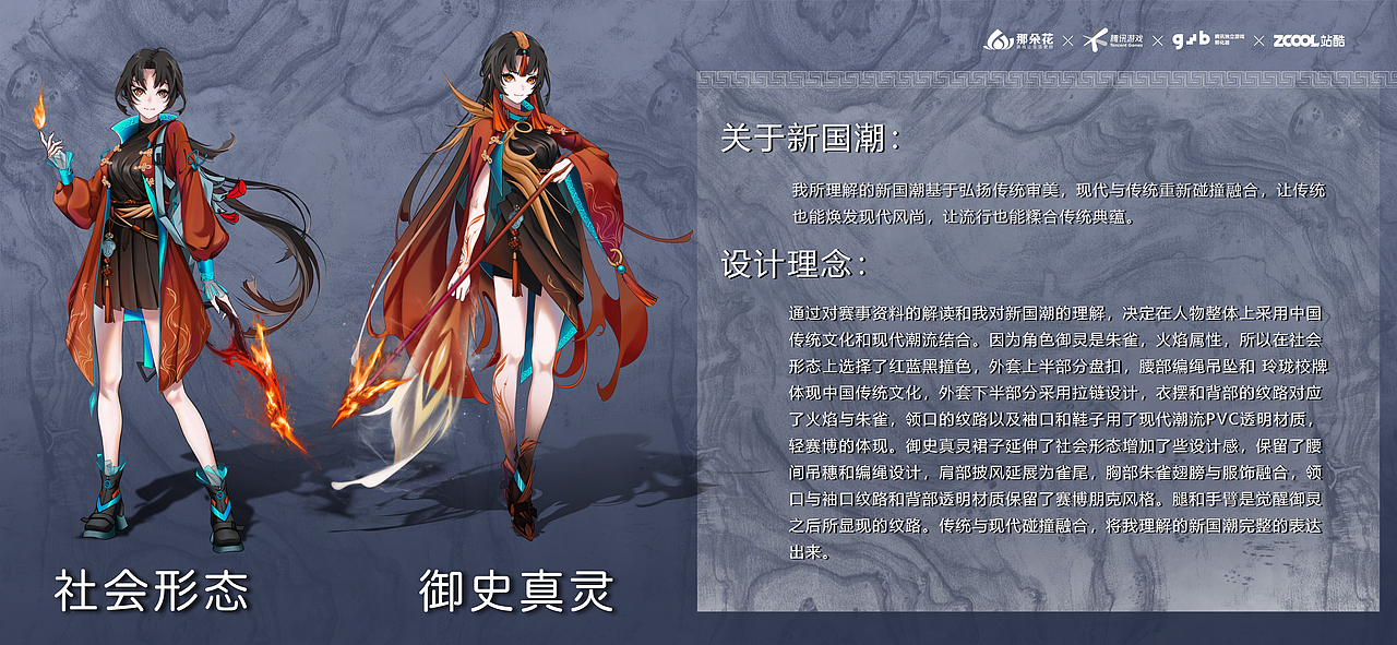 新国潮角色设定-丁果果（图ZMjc4OTE1MDg4） - IP形象 - 站酷设计师洙火原创素材 - 站酷ZCOOL