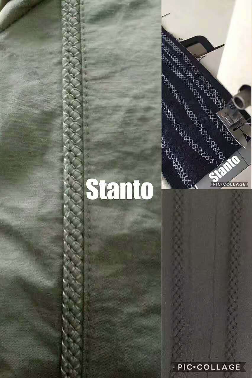 服装特种工艺样布图刺绣设计参考特种缝纫机针车效果图