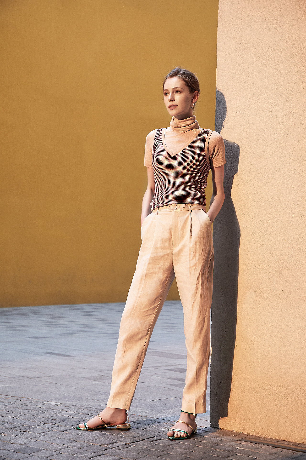 “行走城市的色彩中”——女鞋拍摄分享