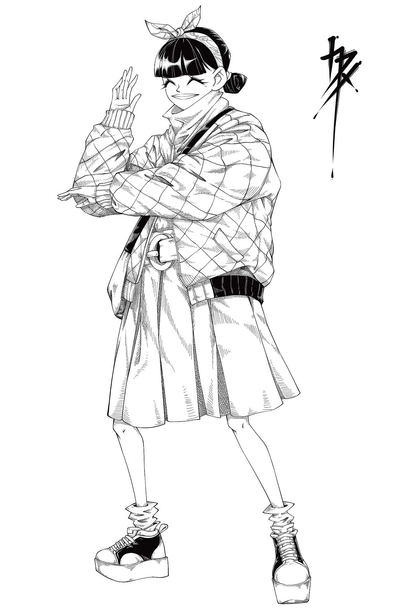 黑白（图ZMjQ4MTkxMDI0） - 创作习作 - 站酷设计师皇小羽原创素材 - 站酷ZCOOL