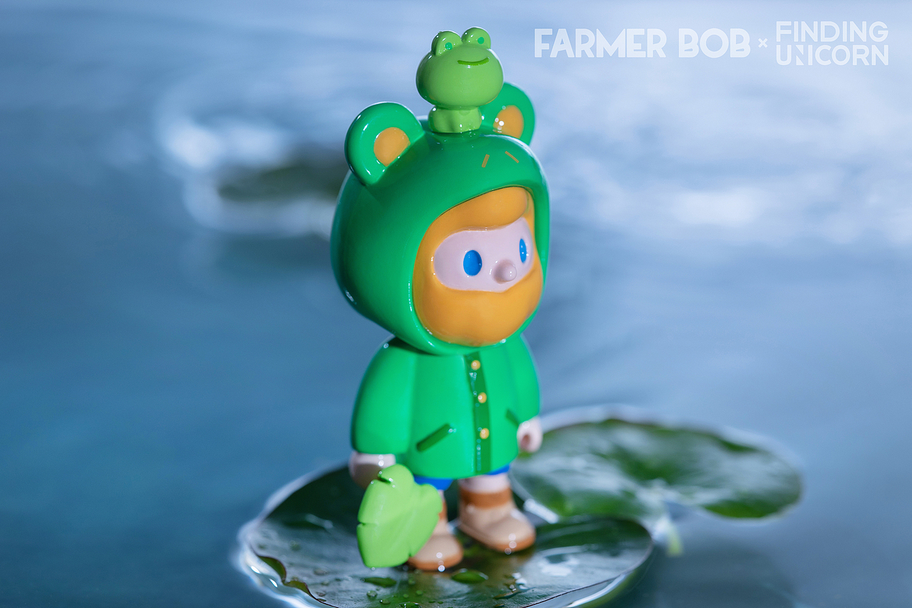 【潮玩摄影】FARMER BOB - 青蛙雨衣（图ZMjY1MTQ3MjMy） - 产品摄影 - 站酷设计师silvi丁原创素材 - 站酷ZCOOL