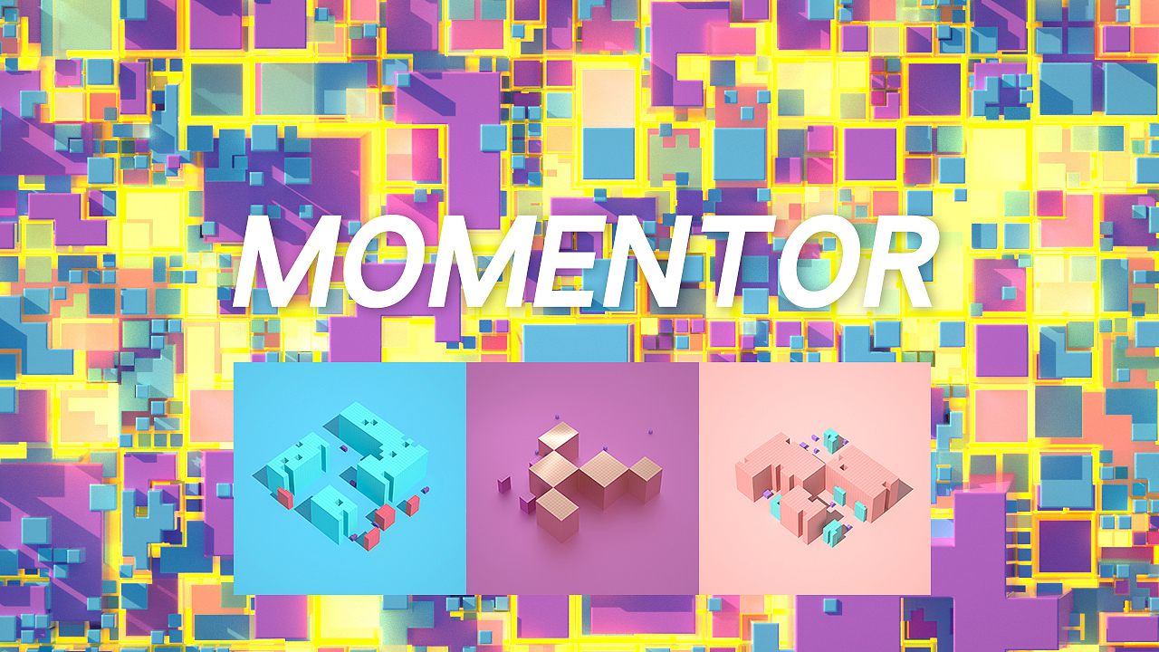 C4D OC Momentor 线上小班 方形构成与芯片概念设计