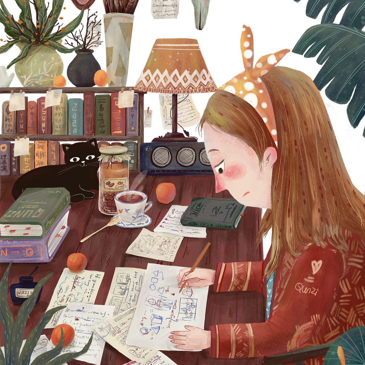 插画师的生活日常