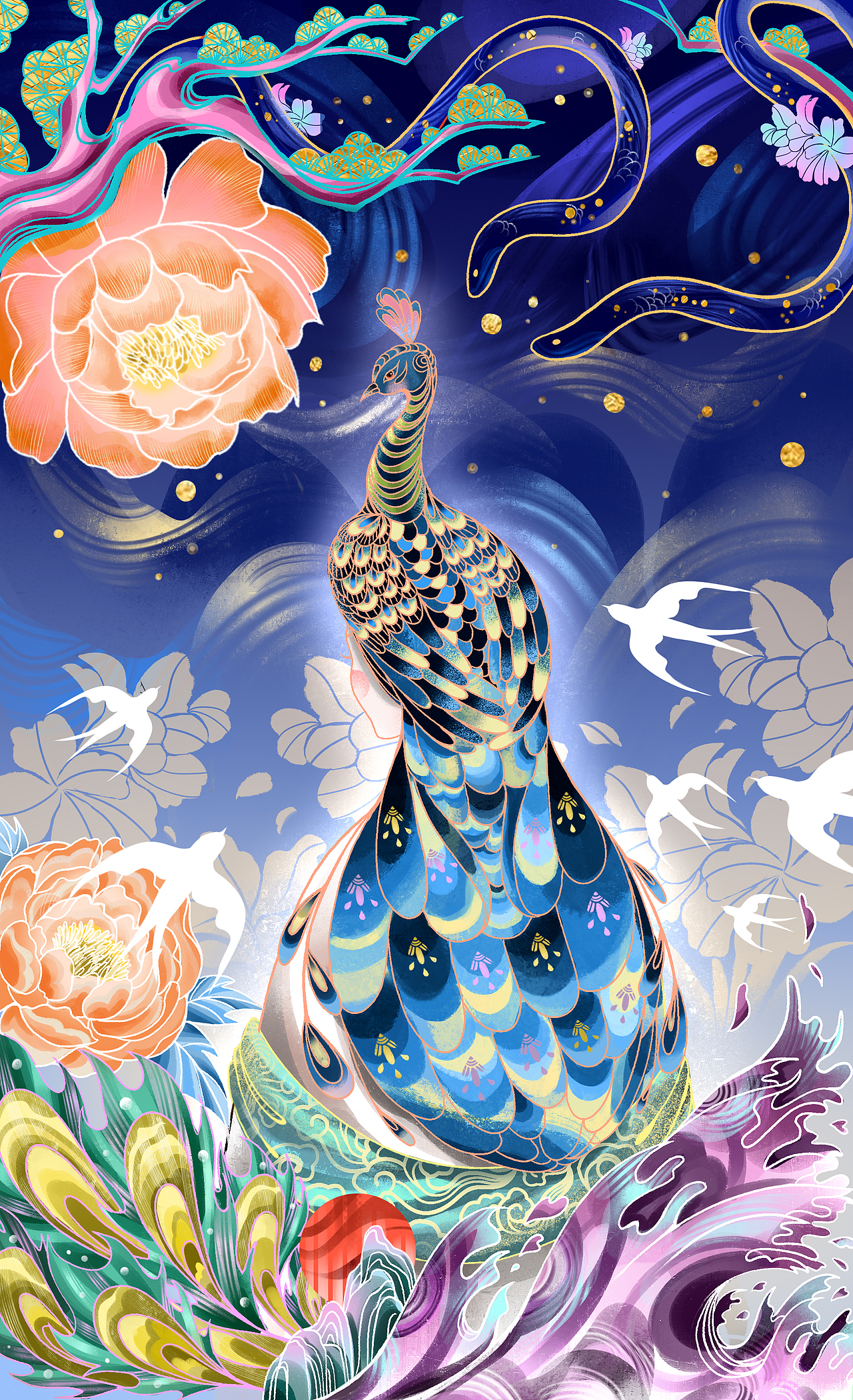 雀（图ZMjY3OTkwNDU2） - 创作习作 - 站酷设计师言灼原创素材 - 站酷ZCOOL