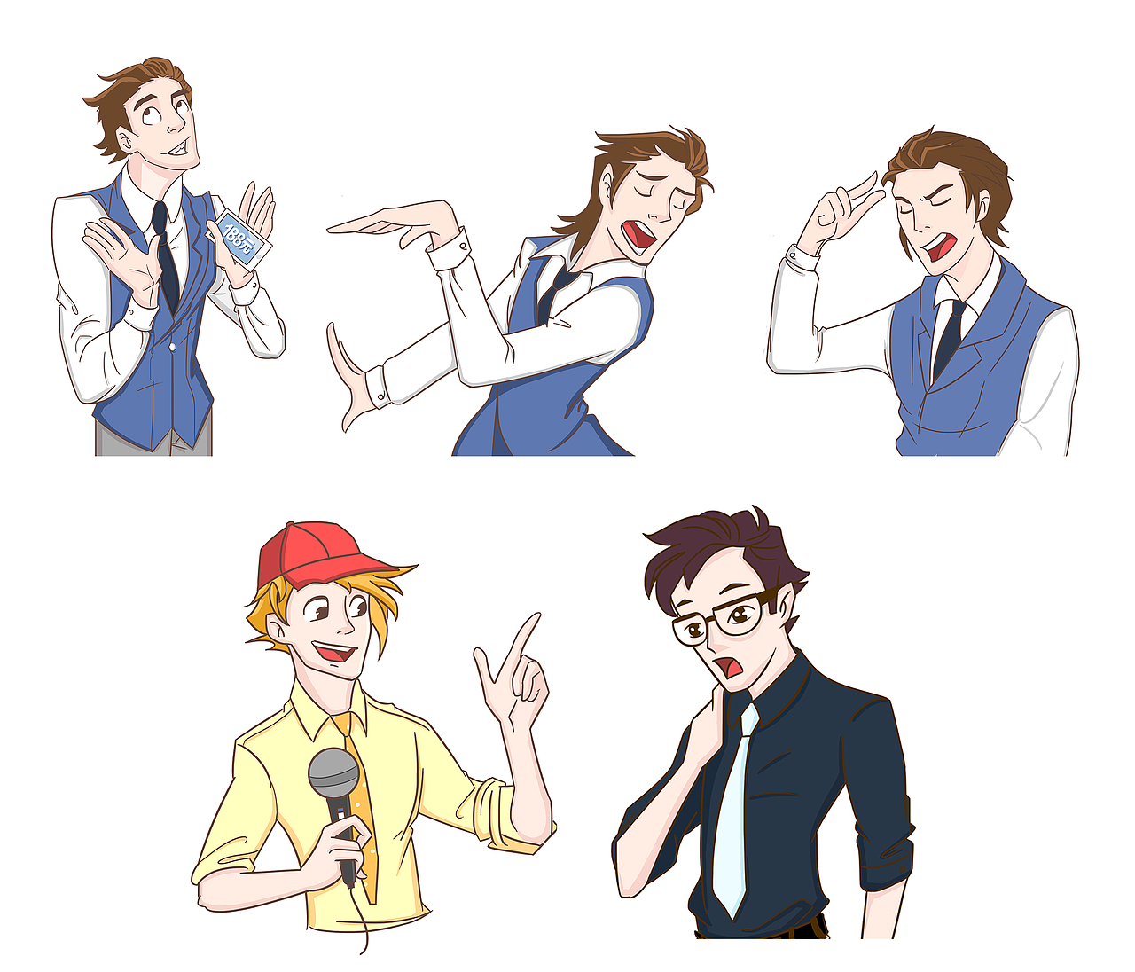 2018年插画（一）（图ZMTQzNzE3ODQw） - 商业插画 - 站酷设计师吣吣沁沁原创素材 - 站酷ZCOOL