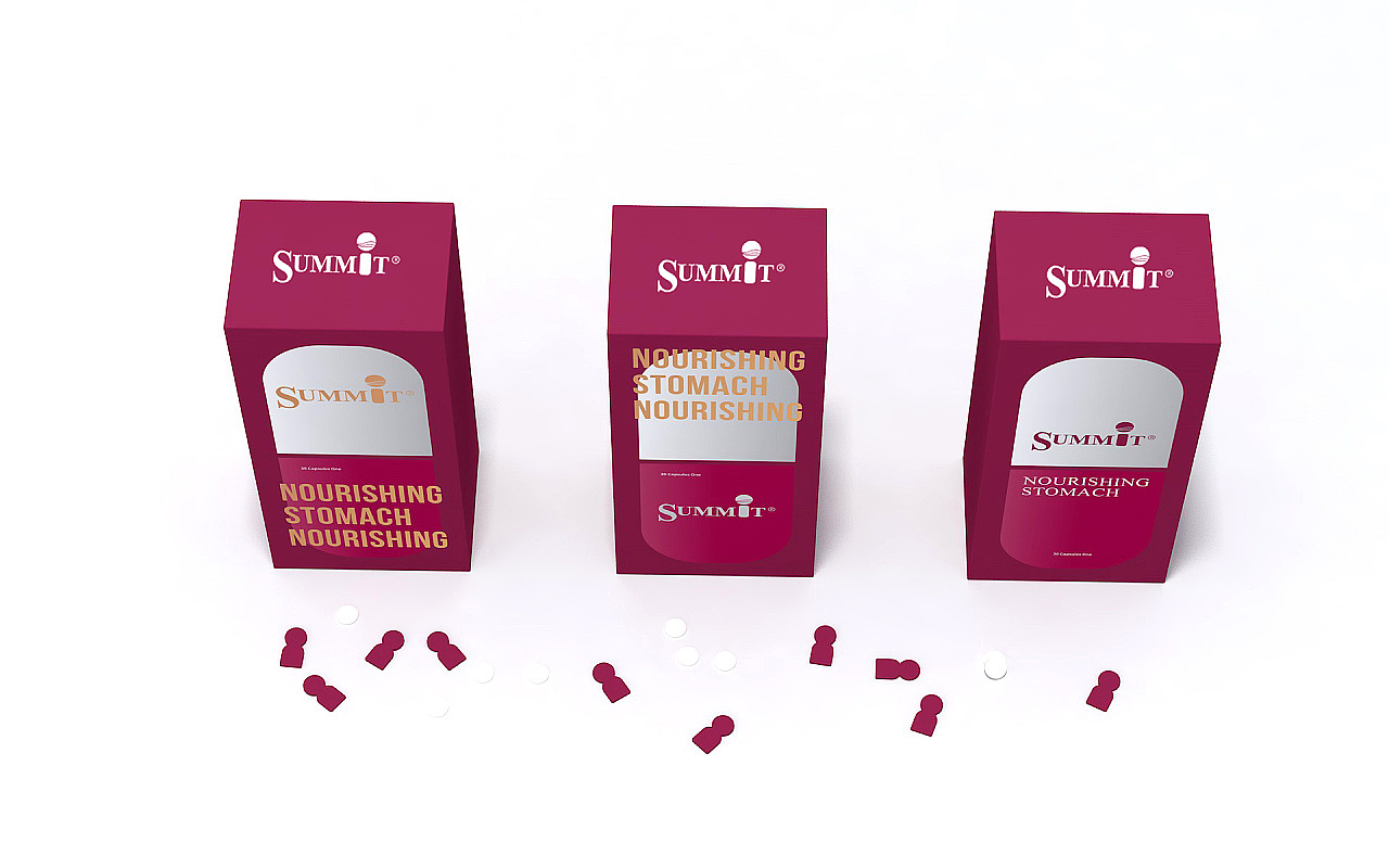 进口保健康包装PI设计