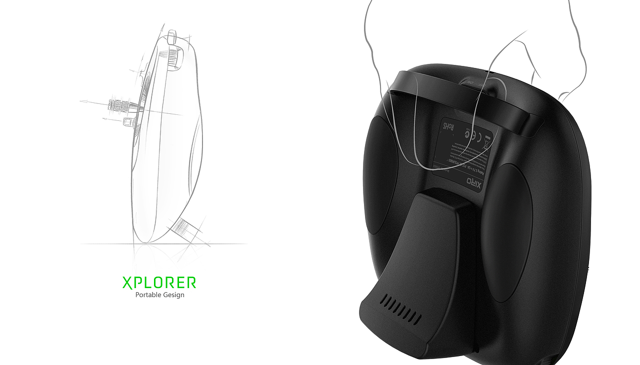 XIRO-零度一代无人机设计-XPLORER 1原创