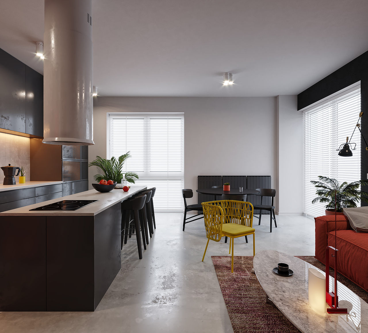 国外户型改造工业风（图ZMTg3Mjk2Mjg0） - 家装设计 - 站酷设计师小红帽先生原创素材 - 站酷ZCOOL