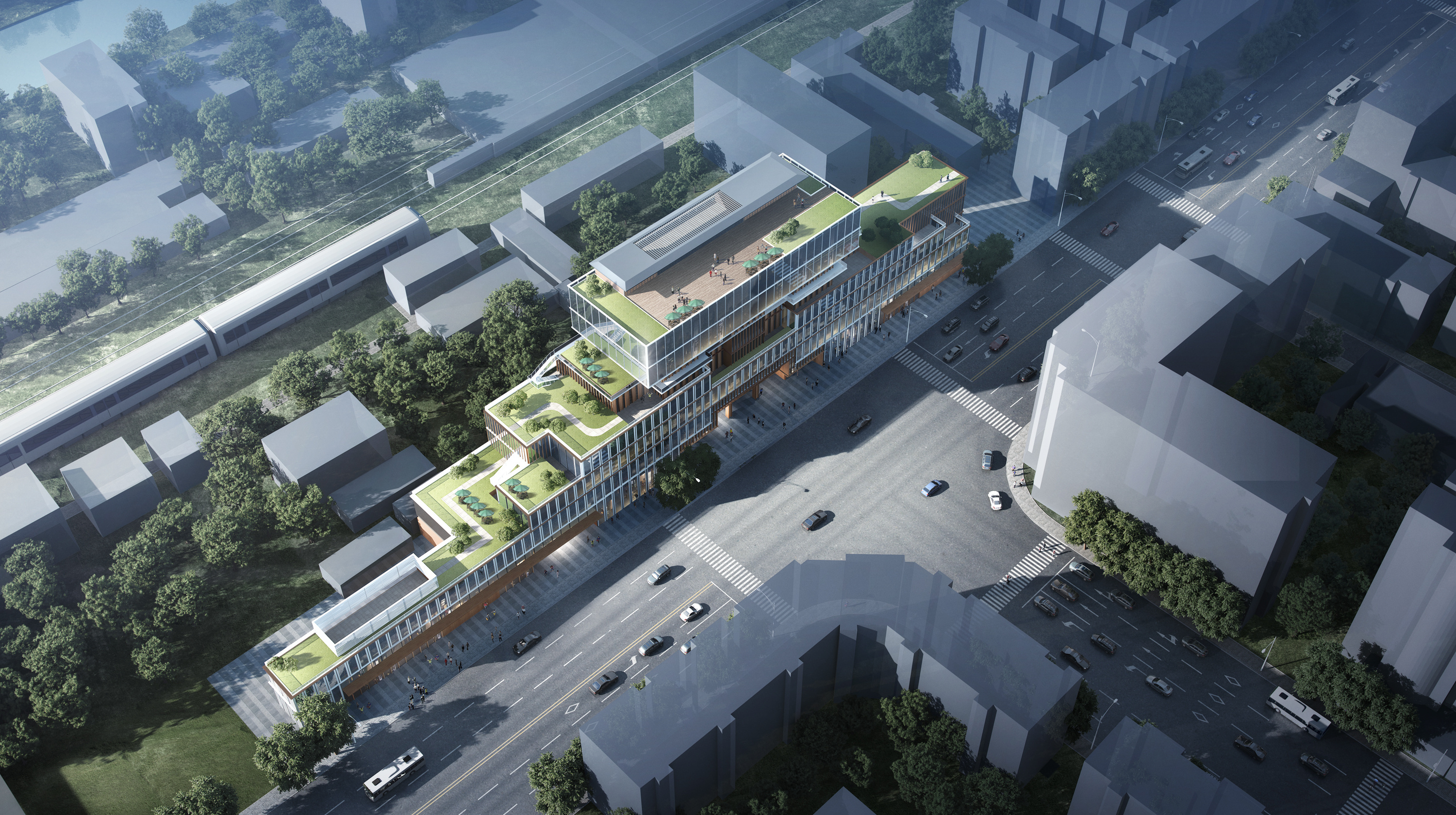 【2020】建筑景观效果图合集 |空间|建筑设计|九三丶 - 原创作品