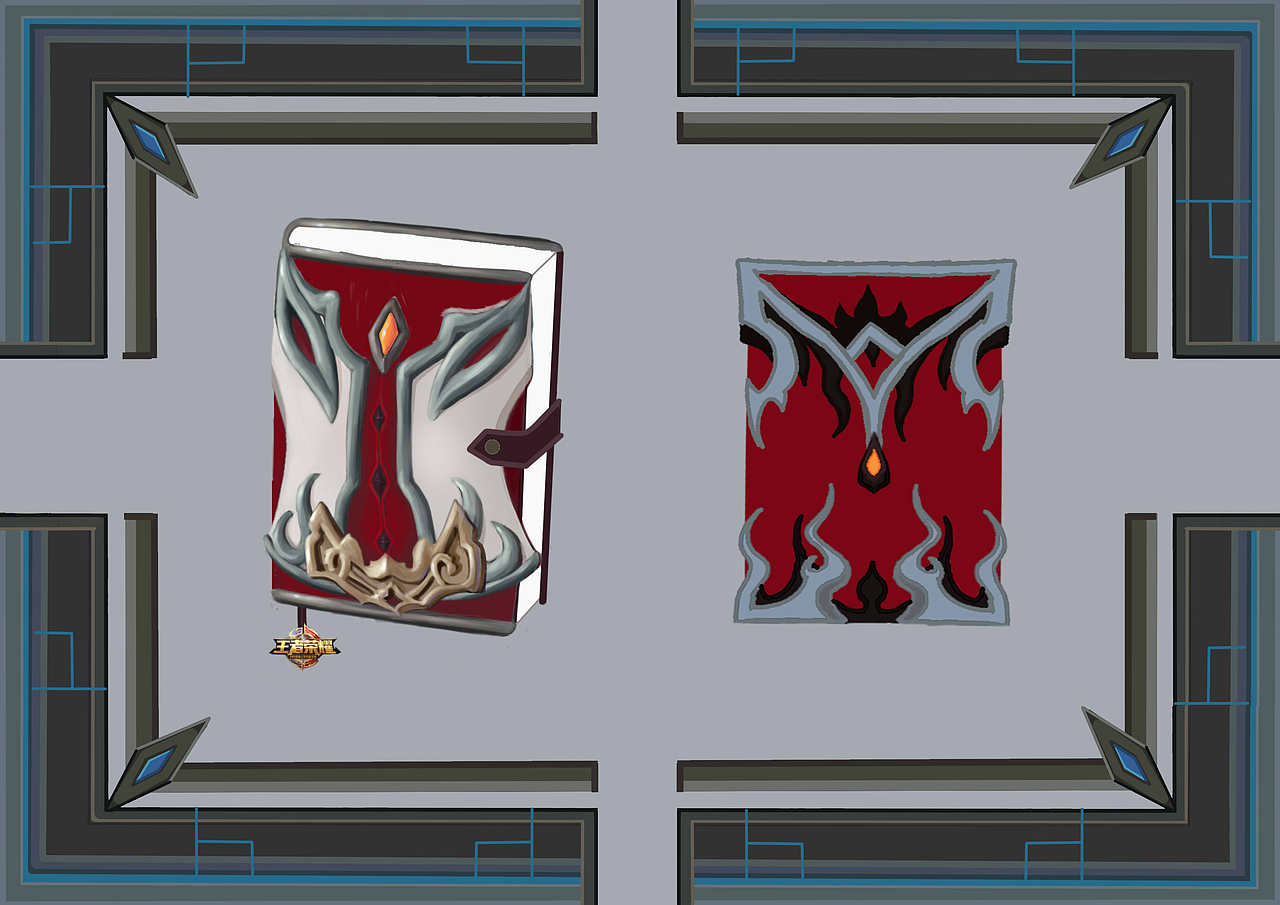 王者荣耀同人周边笔记本之周瑜小乔（图ZOTMzMjM5NjQ=） - 生活用品 - 站酷设计师捷诀原创素材 - 站酷ZCOOL