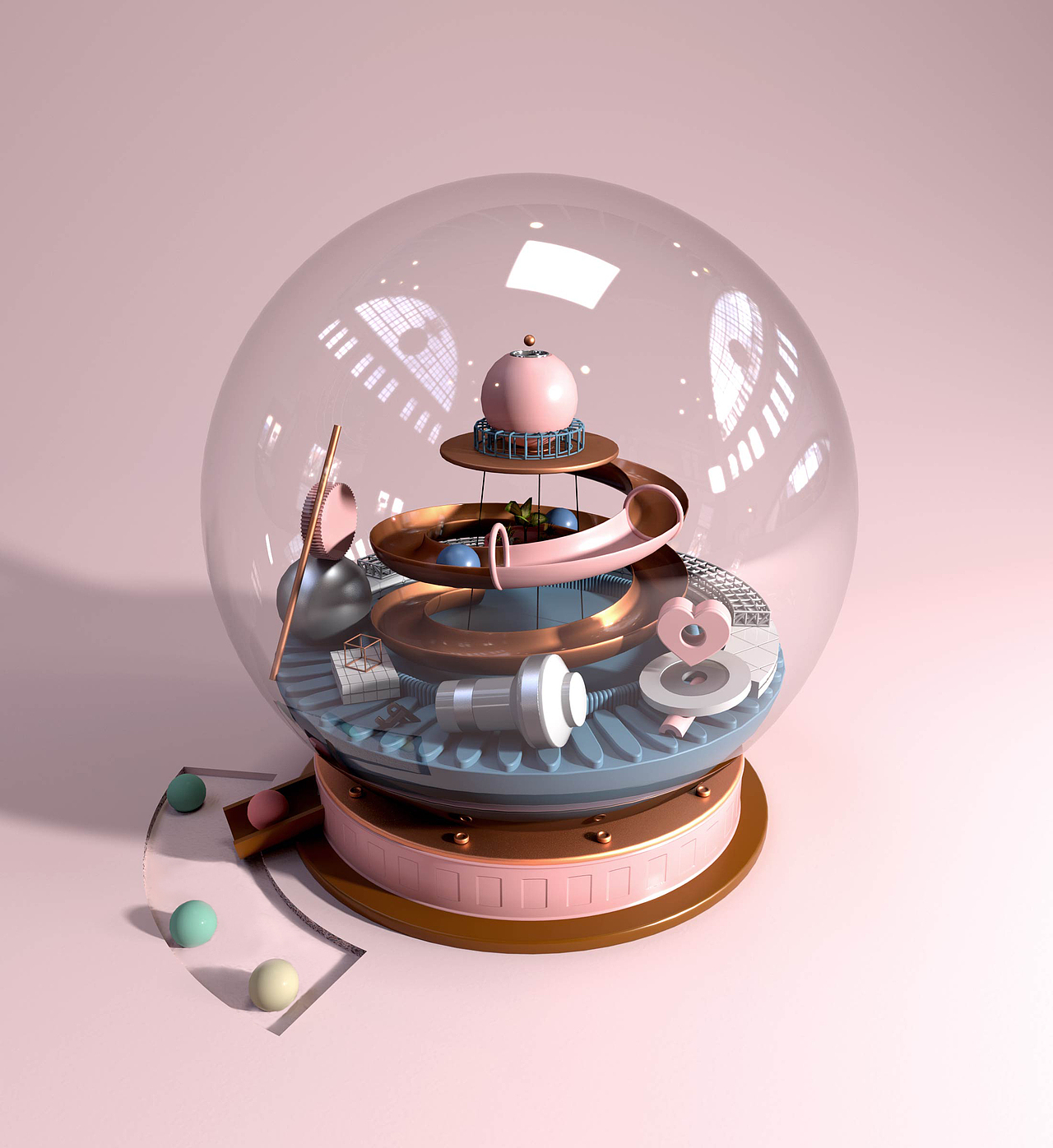 C4D-水晶球（图ZMTYyMDIyNTA0） - 场景 - 站酷设计师freedomflying原创素材 - 站酷ZCOOL