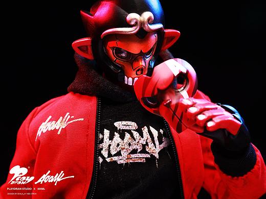 PLAYDRAW  x ABSCREW(400ml) MONKEY K