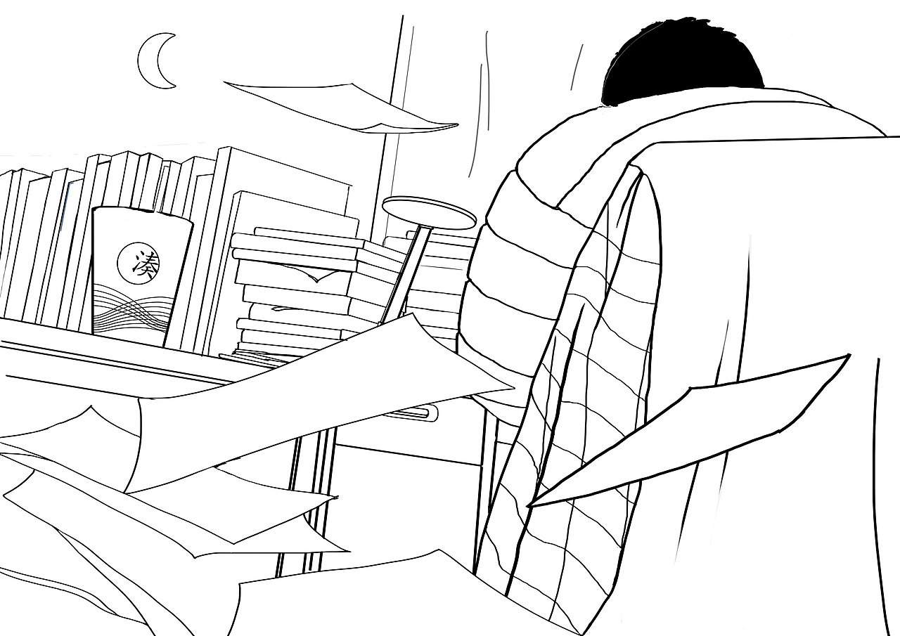 工作到半夜的男神（图ZMTkyNDIxMzgw） - 创作习作 - 站酷设计师朴薇原创素材 - 站酷ZCOOL