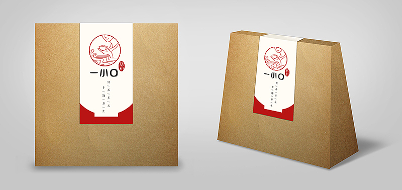 大米标志LOGO及包装设计——一小口膳稻