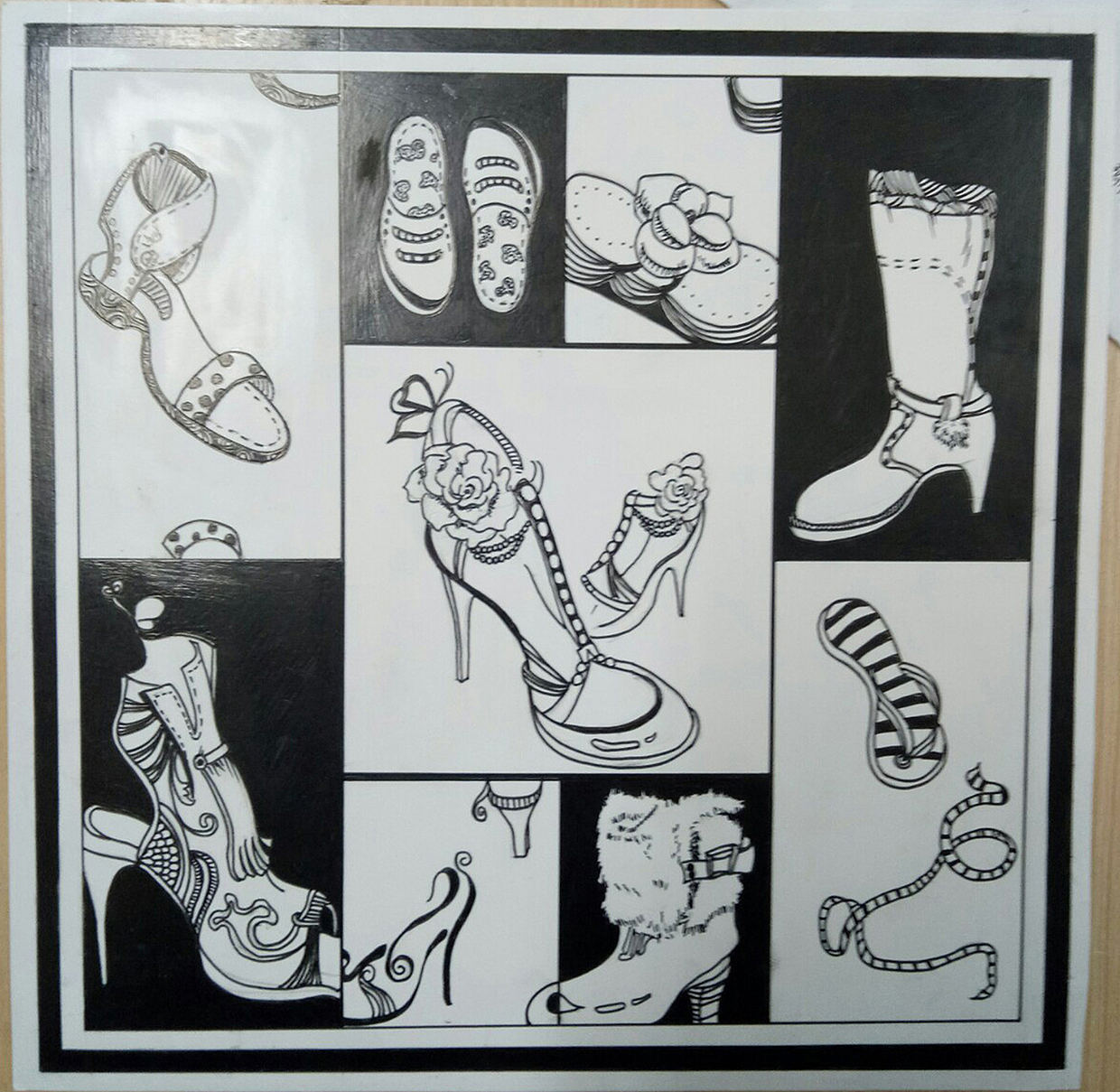 二维构成—特异