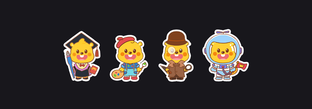 当当狸盲盒-职业系列（图ZMjYwNjczNjY0） - IP形象 - 站酷设计师Freesia77原创素材 - 站酷ZCOOL