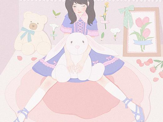 兔 子 尾 巴（個人主頁-ZNDk3NjQ0MzI=） - 創(chuàng)作習(xí)作 - 站酷設(shè)計師閆聽聽原創(chuàng)素材 - 站酷ZCOOL