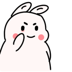 【兔兔小野】表情包系列（圖ZMzQ1MTE3NjMy） - 網(wǎng)絡(luò)表情 - 站酷設(shè)計師菠菠蘿_原創(chuàng)素材 - 站酷ZCOOL