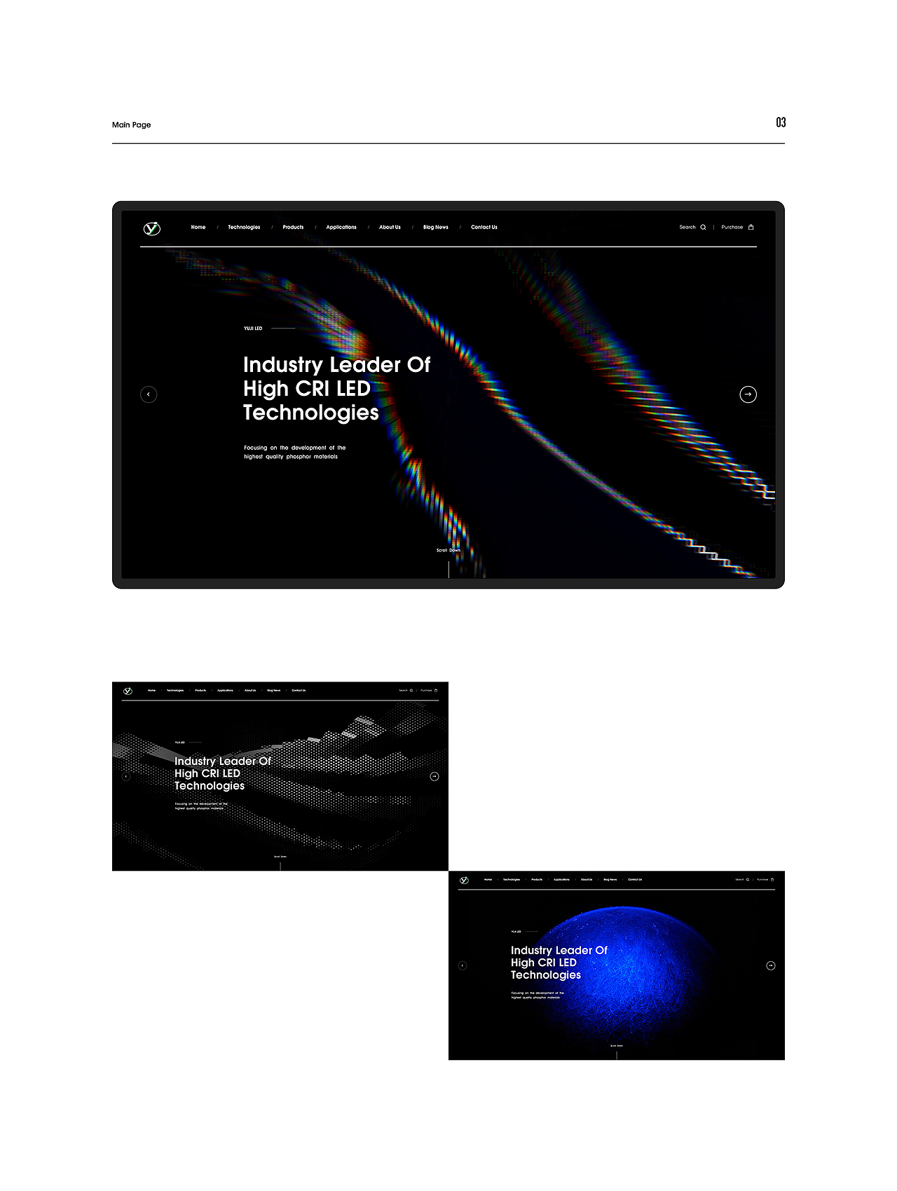 Infinite Web 作品（图ZMTgwODU1MzYw） - 企业官网 - 站酷设计师_太格原创素材 - 站酷ZCOOL