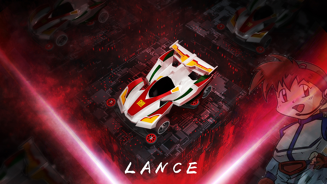 童年的回忆-四驱赛车|三维|其他三维|lancexi_原创作品-站酷zcool