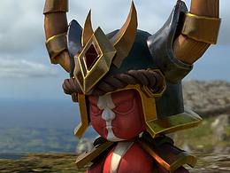 Q版武士