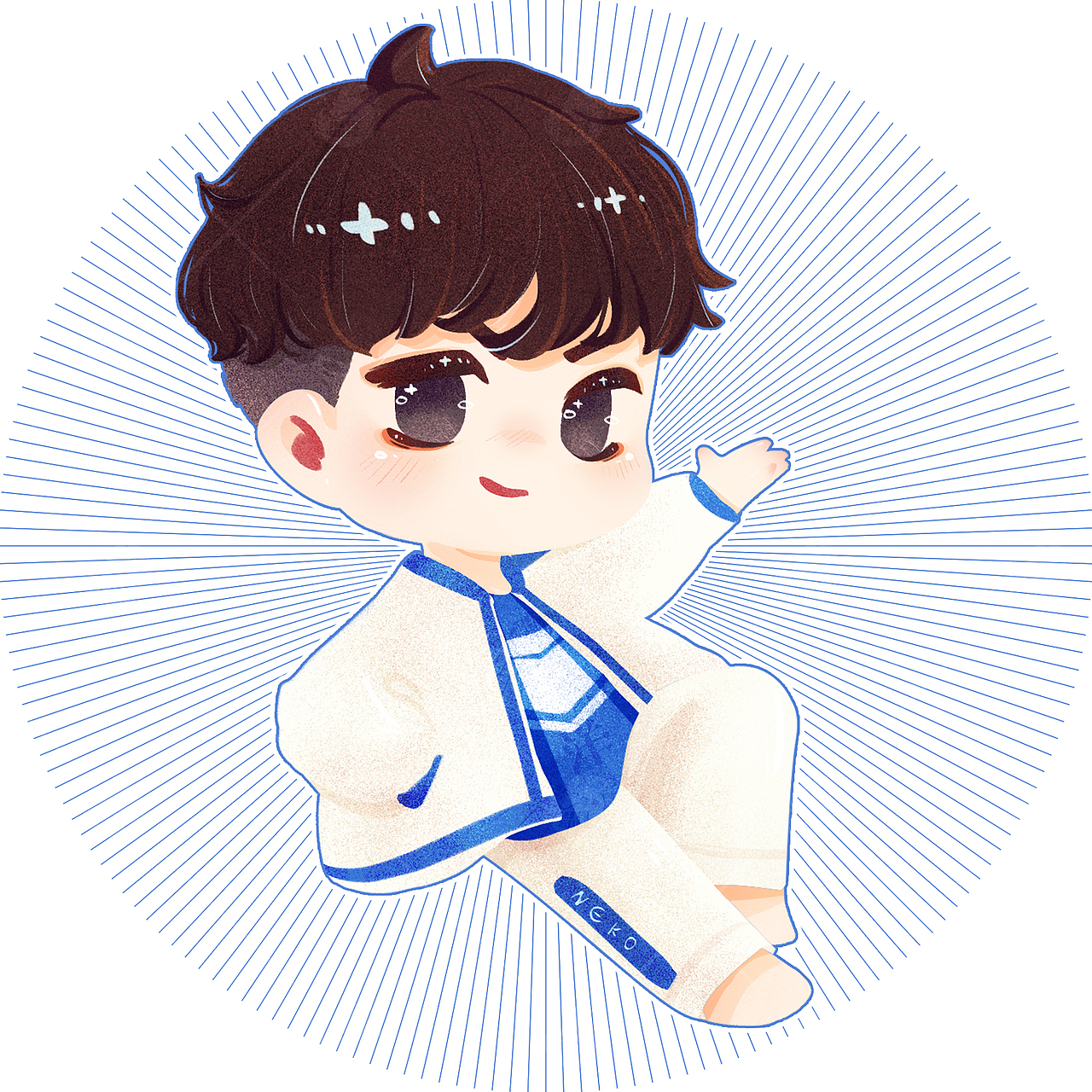 q版人物直播封面