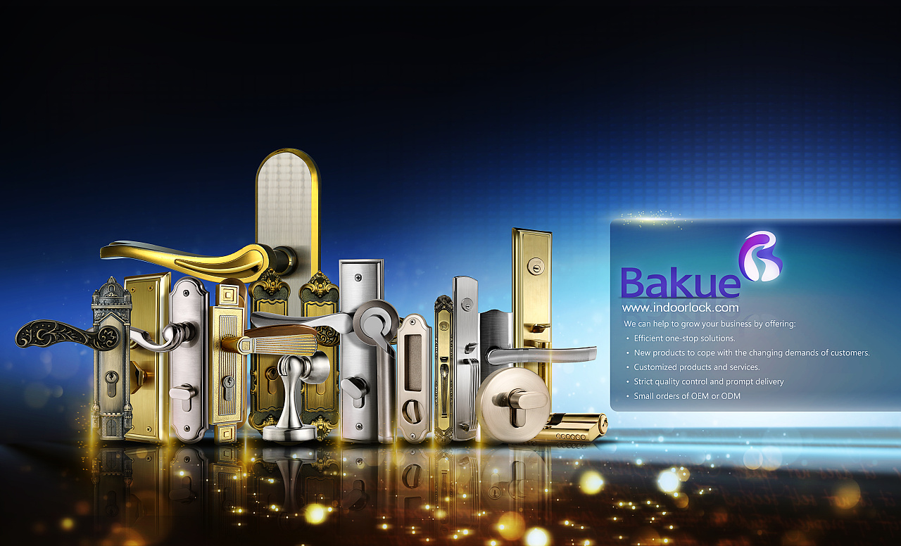 一组五金摄影和海报设计