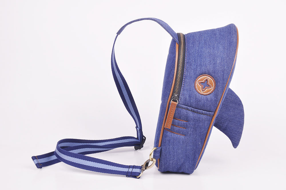 鲨鱼包包制作2，3—鲨鱼单肩小包&鲨鱼胸包