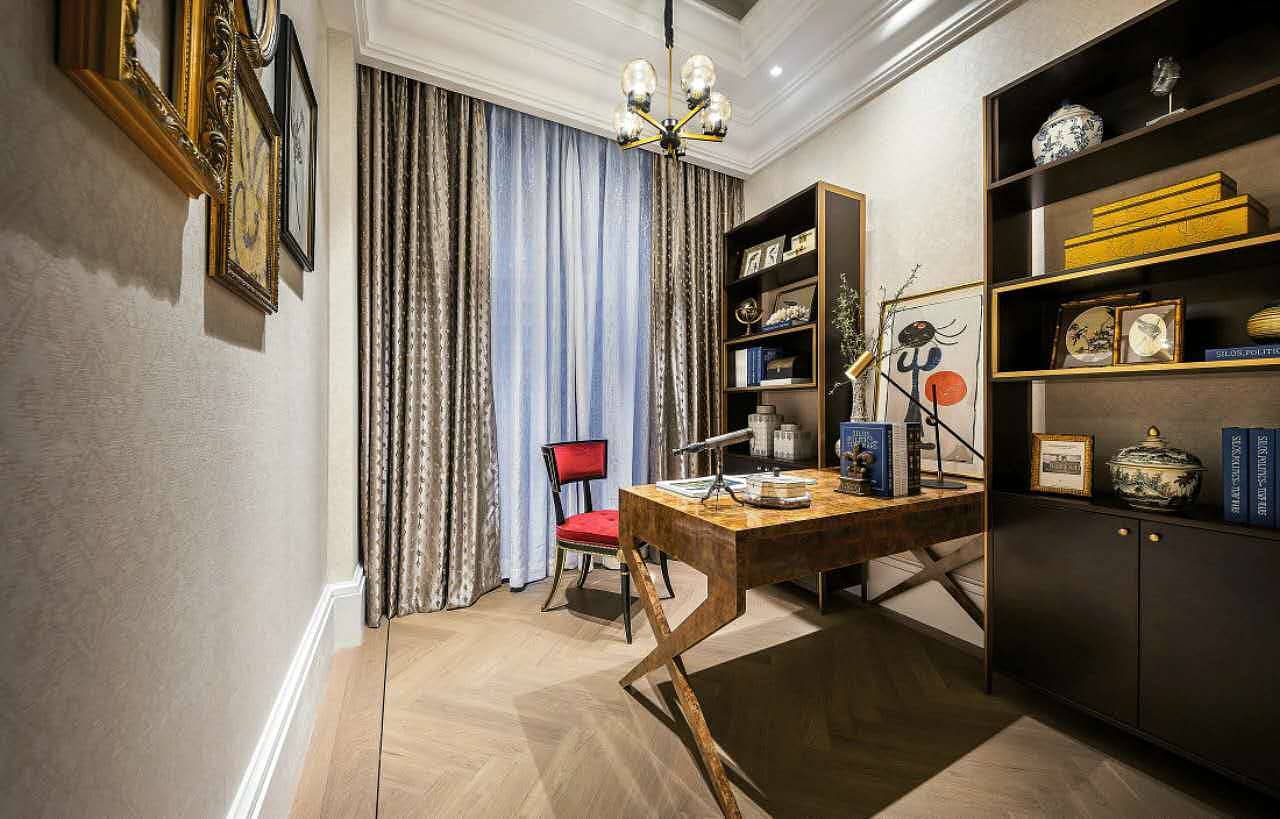 大连新房装修-桃源里159㎡新古典