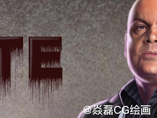 漫威反派人物金并（Kingpin）海報（個人主頁-ZNDU3MDUyNTY=） - 商業(yè)插畫 - 站酷設計師焱磊原創(chuàng)素材 - 站酷ZCOOL