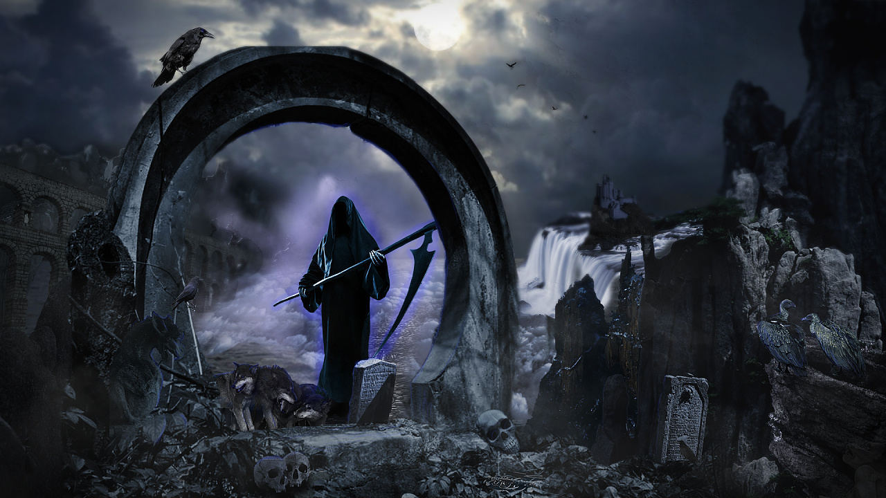 死神之夜|平面|海报|雨衣下的小斯文 - 原创作品 - 站酷 (zcool)