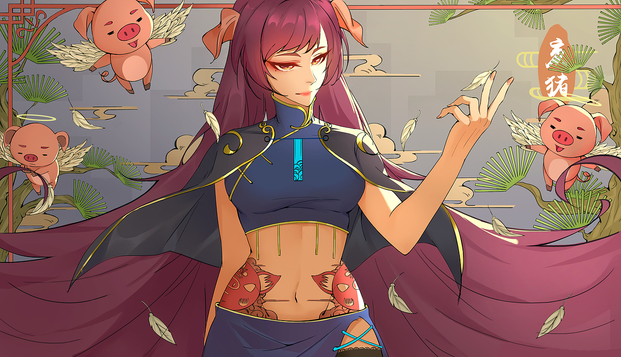 生肖绘（图ZMjA1MjU1NDky） - 创作习作 - 站酷设计师YROO原创素材 - 站酷ZCOOL