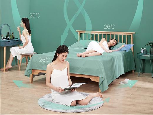 欧普照明丨视觉案例分享  小家电·至柔风扇灯&乐趣视觉