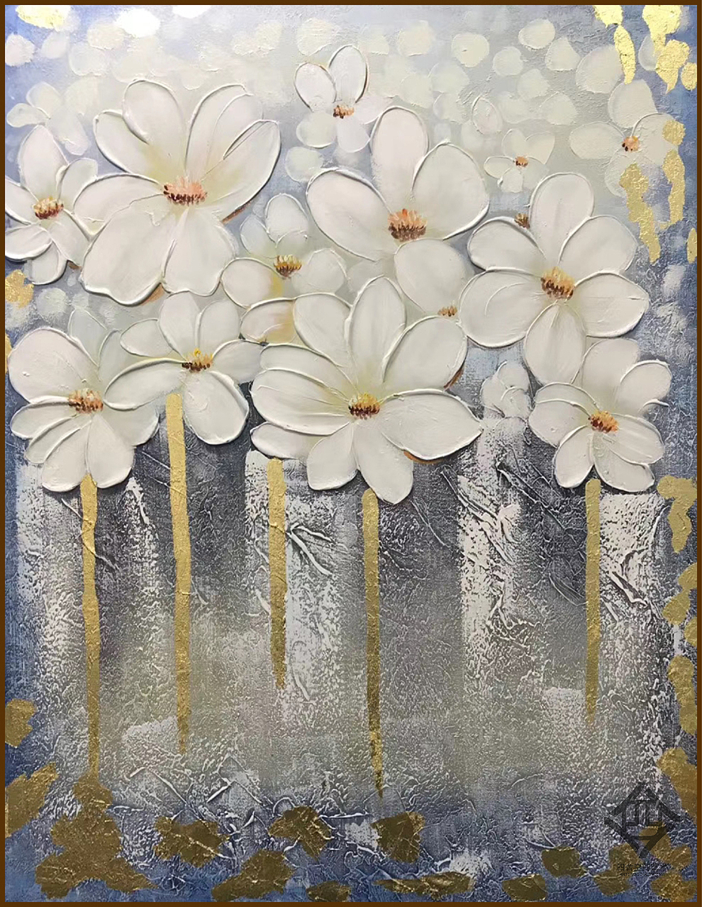 手绘,肌理油画|空间|家装设计|四舍空间艺术_原创作品-站酷zcool