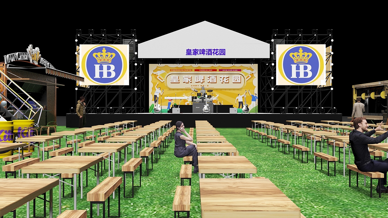 舞美-蓝海大酒店（图ZMjYyMzg1ODcy） - 场景 - 站酷设计师柒木设计工作室原创素材 - 站酷ZCOOL