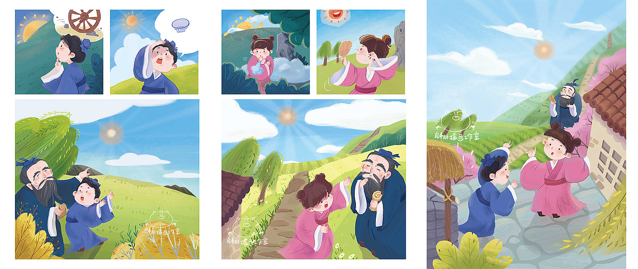 工作室成员作品-夢喬（图ZMjg0MTg1ODMy） - 儿童插画 - 站酷设计师钟钟插画工作室原创素材 - 站酷ZCOOL