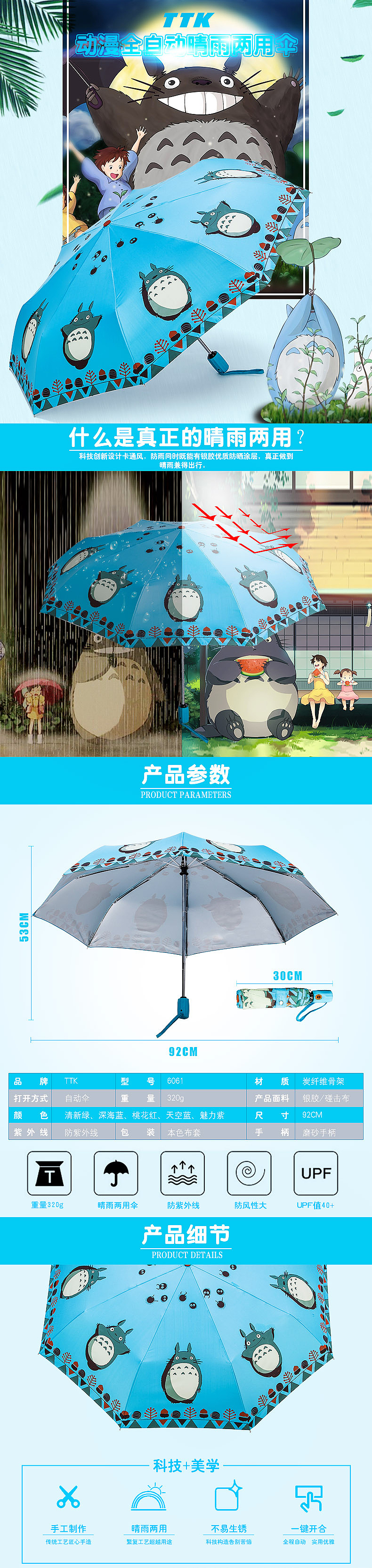 卡通雨伞详情海报（图ZNTgzNTQyODg=） - 电商 - 站酷设计师捣计师原创素材 - 站酷ZCOOL