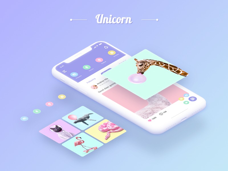 Unicorn社交app概念设计