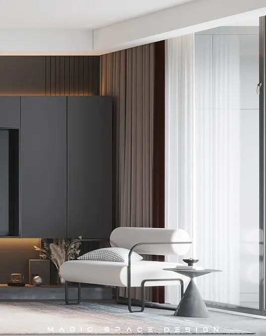 麻吉空间设计|意式 — 信达公园里效果图（图ZMjQxMjY0NzA0） - 家装设计 - 站酷设计师麻吉空间设计原创素材 - 站酷ZCOOL