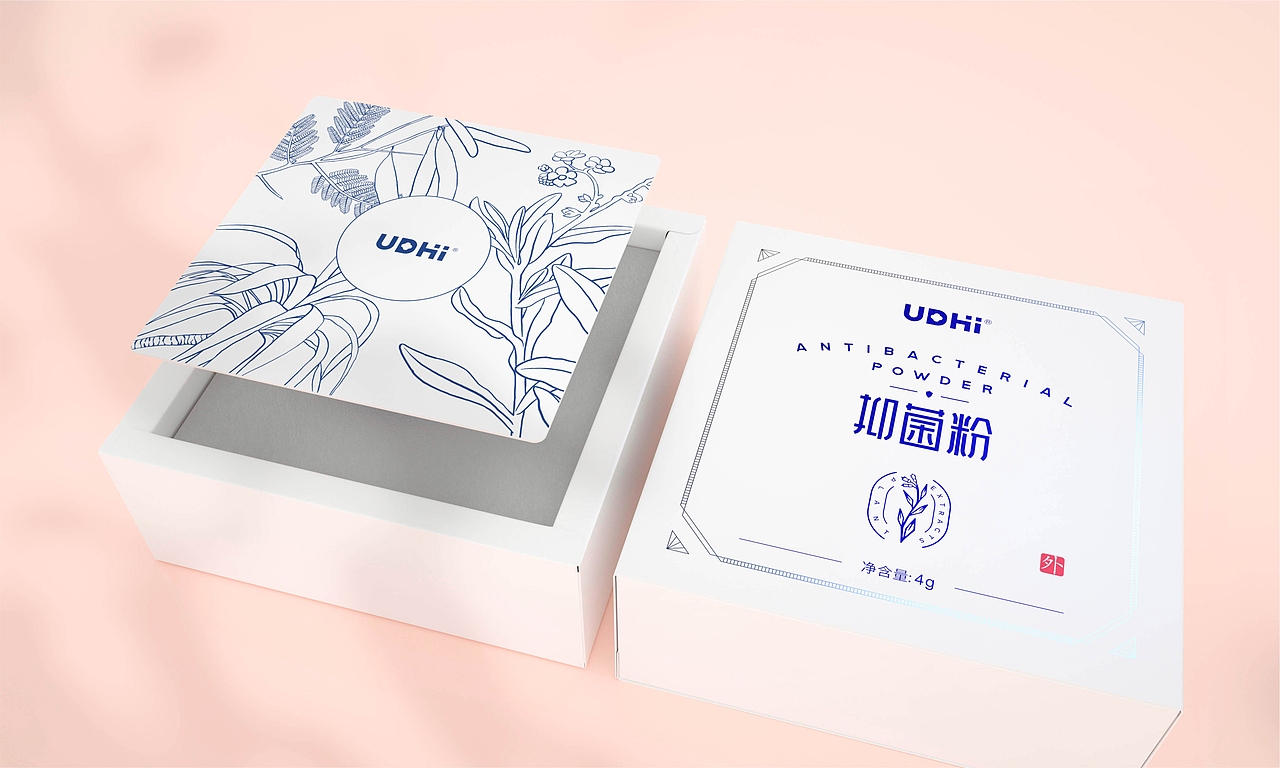 UDHI抑菌护理产品包装设计（图ZMjkyMzMyMTY0） - 包装 - 站酷设计师TONSH同时原创素材 - 站酷ZCOOL