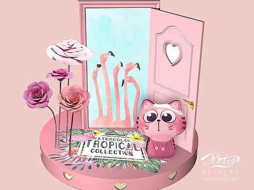 《春喵》美陈IP装饰方案