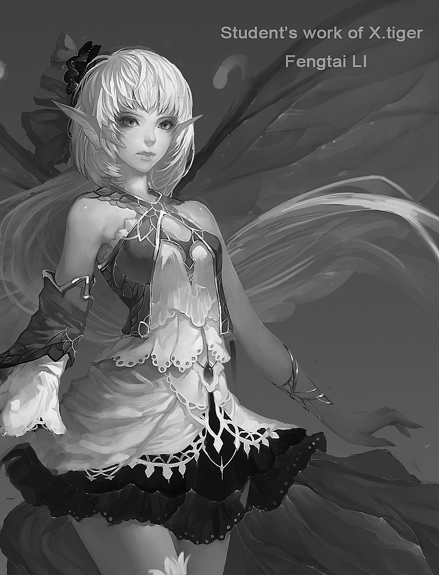 肖壮悦X.tiger学生黑白稿作品（图ZNTY1MDc5Ng==） - 商业插画 - 站酷设计师XR异创神CG学院原创素材 - 站酷ZCOOL