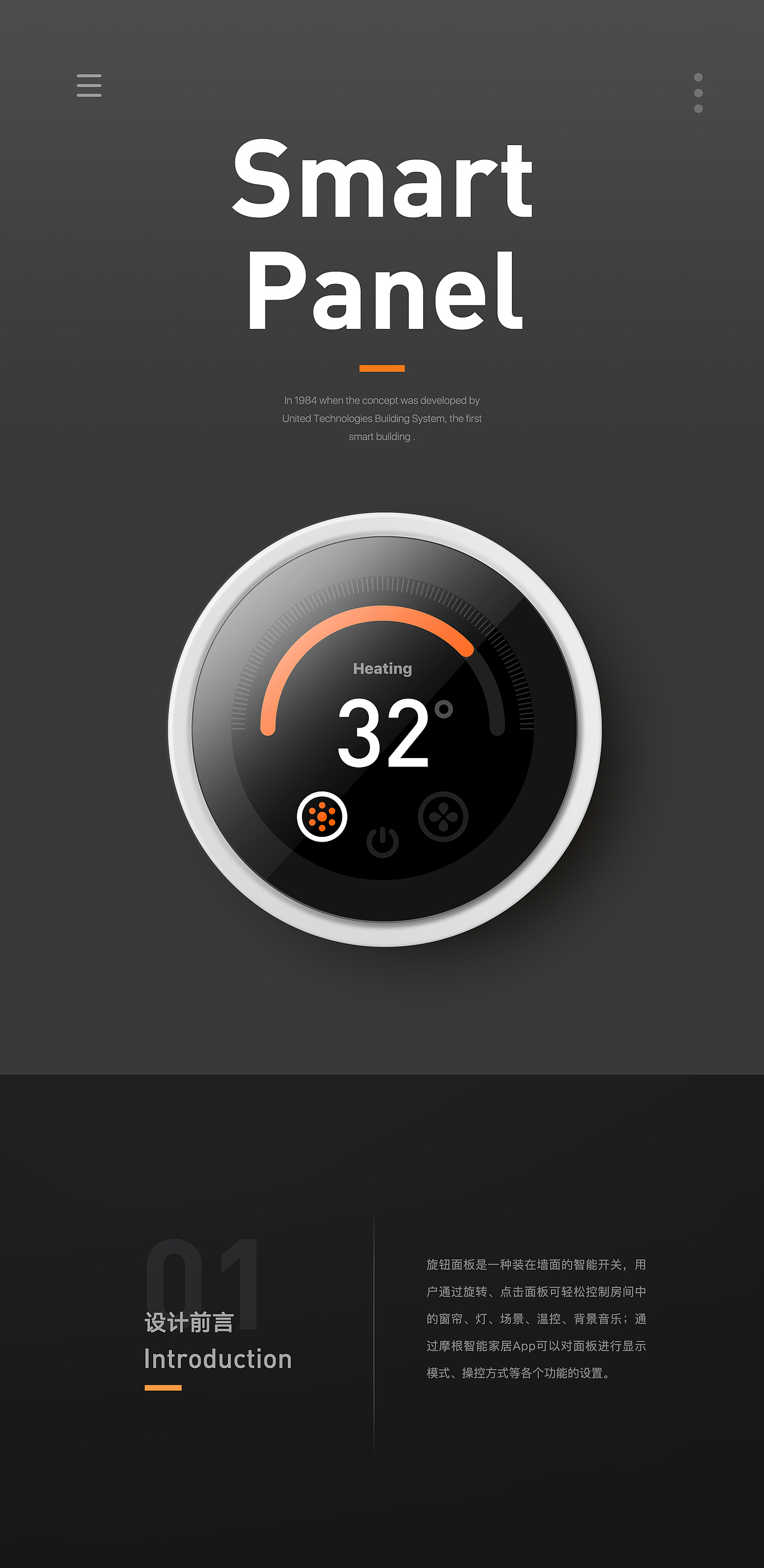 智能旋钮面板设计