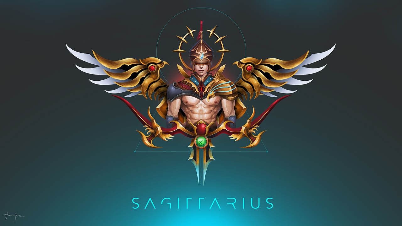 Twelve constellations——原创十二星座图标插画系列