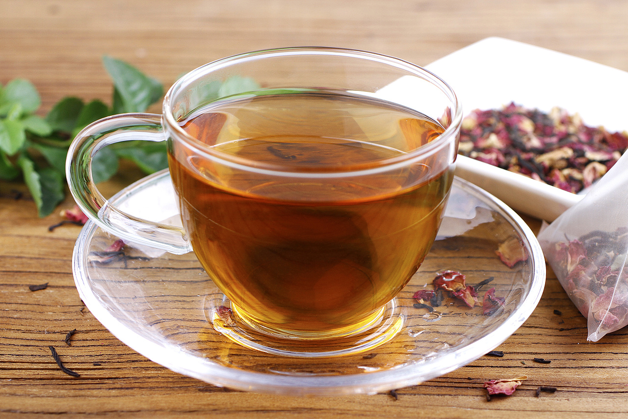 玫瑰普洱拍摄(三角袋泡创新传统茶系列)