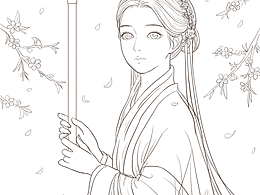 古风人物插画