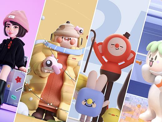 潮流设计 | 一月Behance最热C4D作品集合