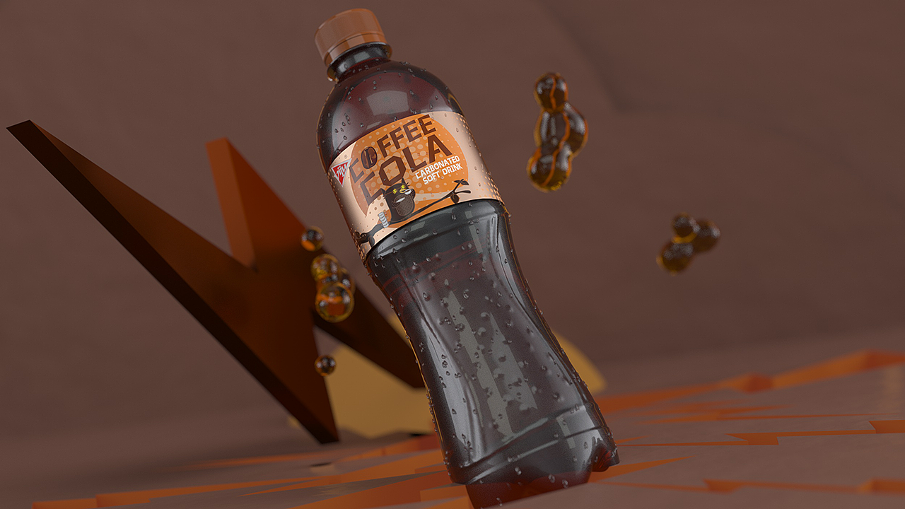 唯久咖啡汽水包装设计